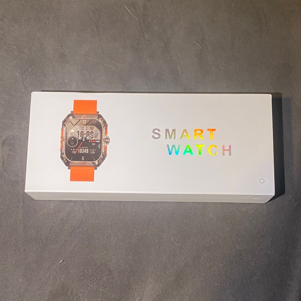 Black Smartwatch with Fitness Tracking